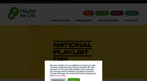 playlistforlife.org.uk