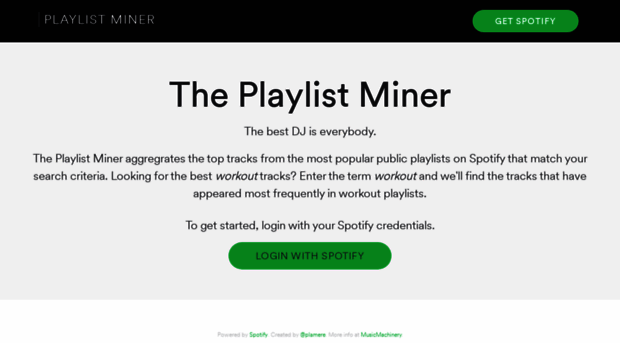 playlistminer.playlistmachinery.com