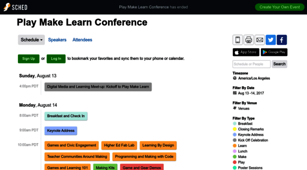 playmakelearnconference2017.sched.com