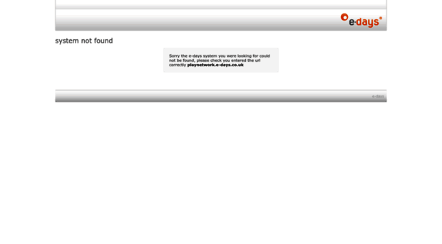 playnetwork.e-days.co.uk