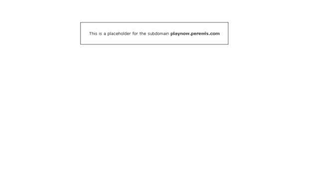playnow.perewis.com