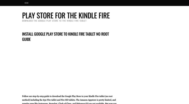 playstorekindlefire.com