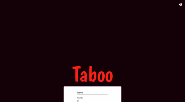 playtaboo.online