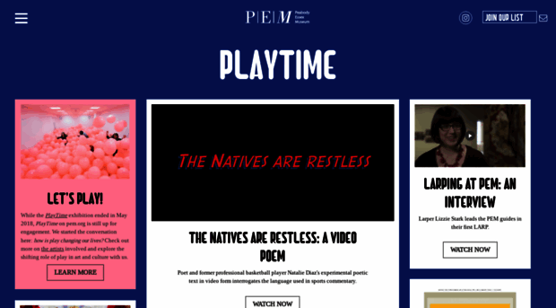 playtime.pem.org