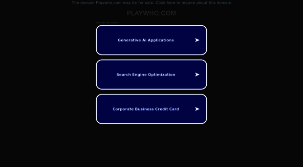 playwho.com