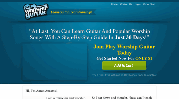 playworshipguitar.com