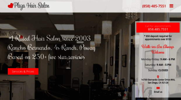 plazahairsalon.com