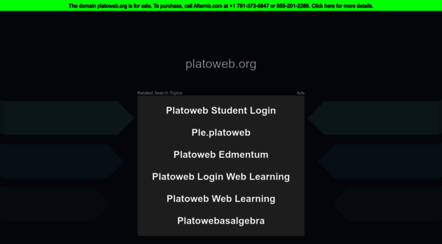 ple.platoweb.comple.platoweb.org