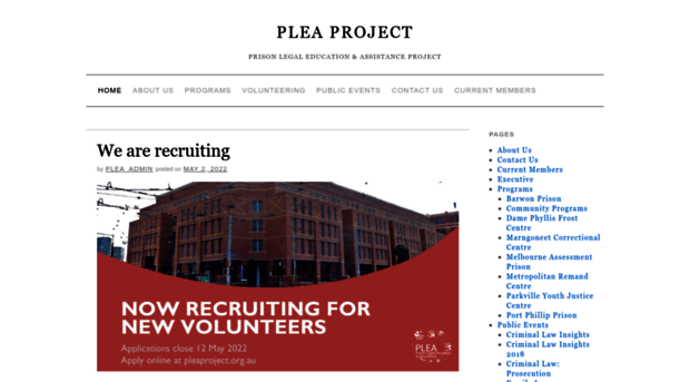 pleaproject.org.au