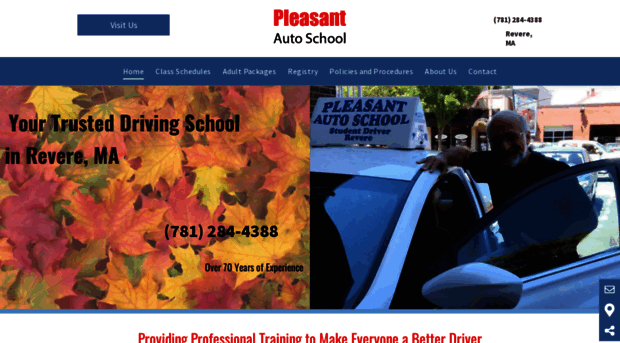 pleasantautoschool.com