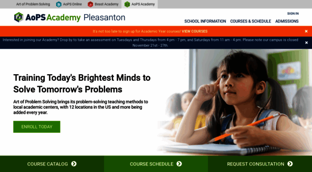 pleasanton.aopsacademy.org