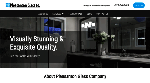 pleasantonglass.com