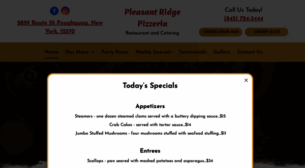 pleasantridgepizzarestaurant.com