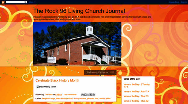 pleasantrockbaptistchurch.blogspot.com