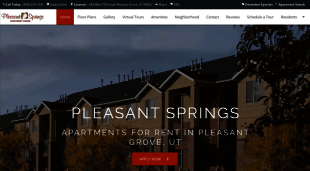 pleasantspringsapts.com