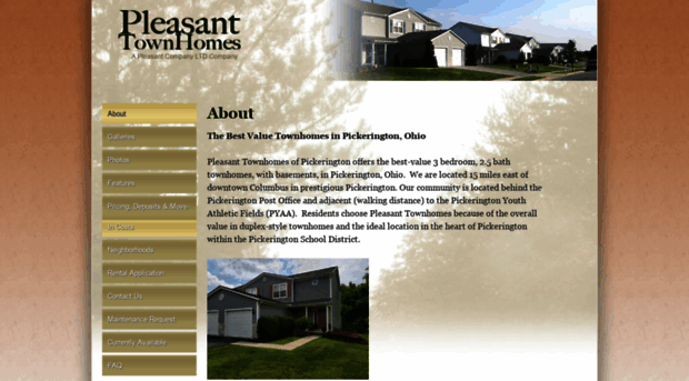 pleasanttownhomes.com