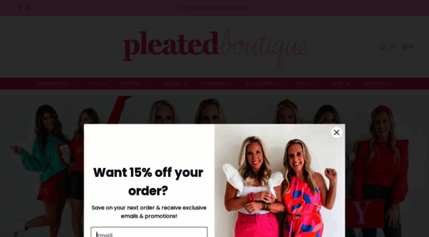 pleatedboutique.com