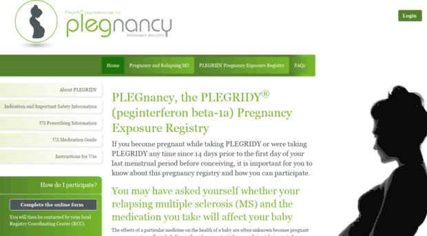 plegridypregnancyregistry.com