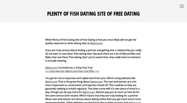 plentyoffishdatingsiteoffreedating.wordpress.com