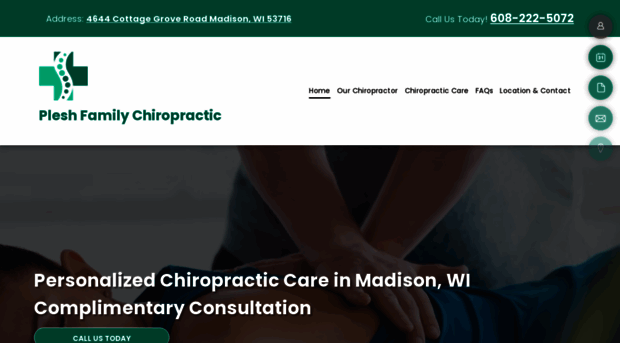 pleshfamilychiropractic.com