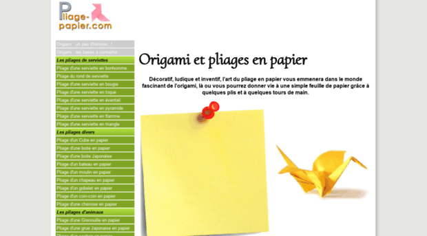 pliage-papier.com