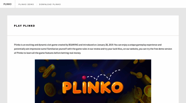 plinkowin.com