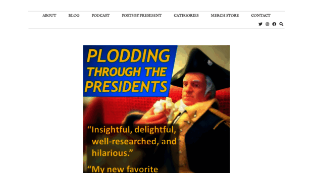 ploddingthroughthepresidents.com