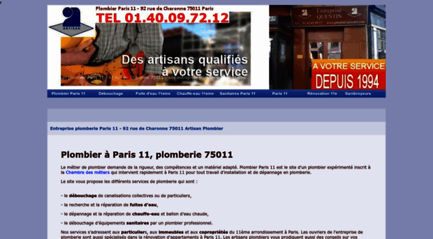 plomberie-paris-11.com