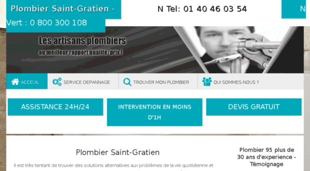 plombier-saint-gratien.lartisanpascher.com