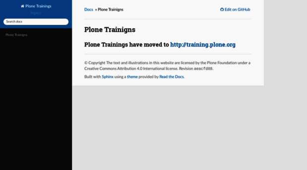 plone-training.readthedocs.io