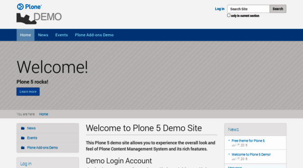 plone5demo.quintagroup.com