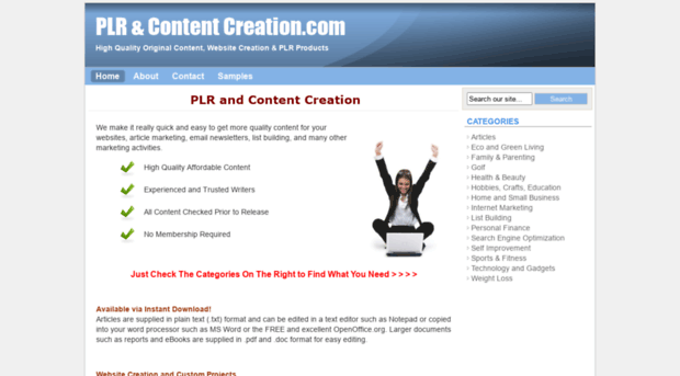 plrcontentcreation.com