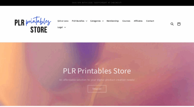 plrprintablesstore.com