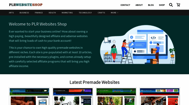 plrwebsiteshop.com