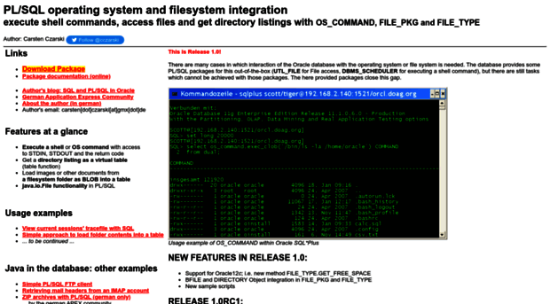 plsqlexecoscomm.sourceforge.net