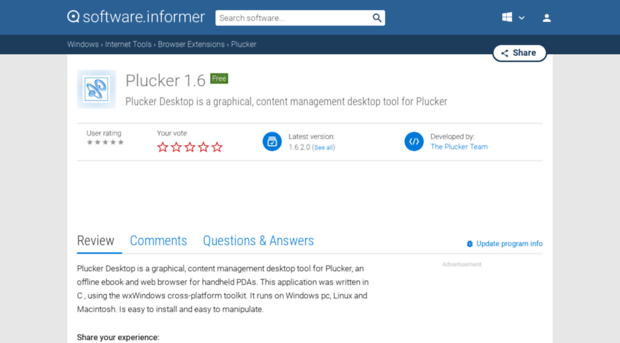 plucker.software.informer.com