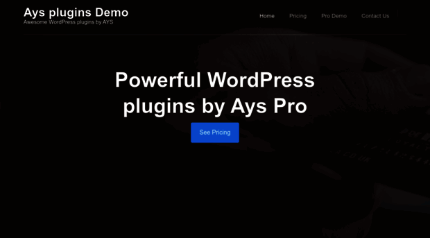 plugins.ays-demo.com