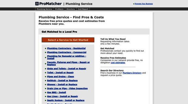 plumbers.promatcher.com