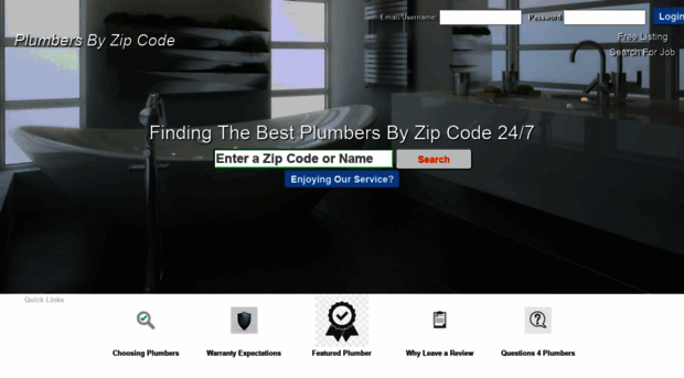 plumbersbyzipcode.com