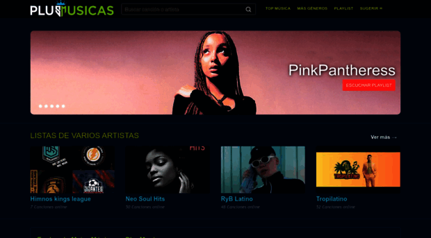plusmusicas.com - Escuchar Música en Línea | Plu... - Plus Musicas