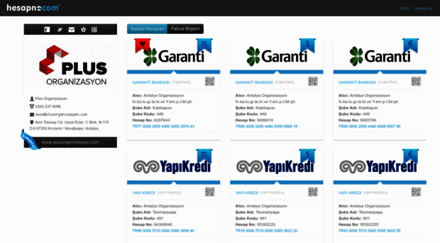 plusorganizasyon.hesapno.com