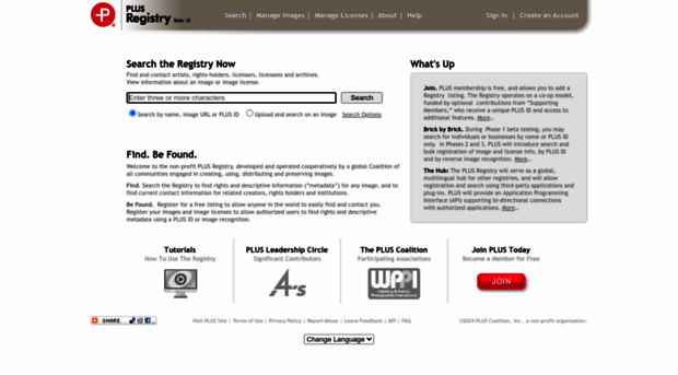 plusregistry.org