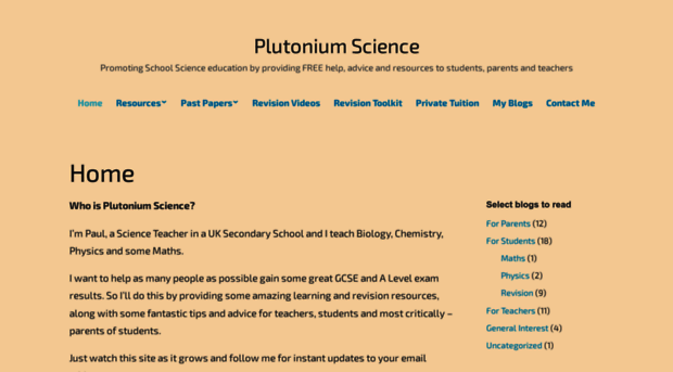 plutoniumscience.com