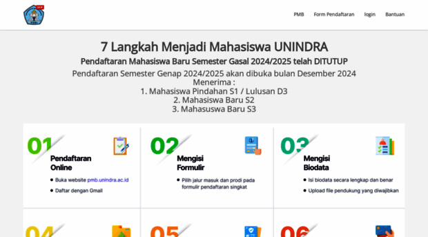 pmb.unindra.ac.id