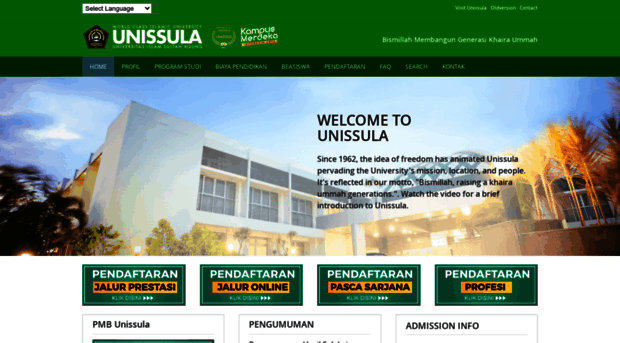 Websites neighbouring Cyberlibrary.unissula.ac.id