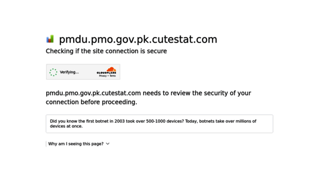 pmdu.pmo.gov.pk.cutestat.com