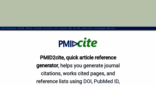 pmid2cite.com