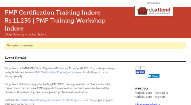 pmp-training-india.doattend.com