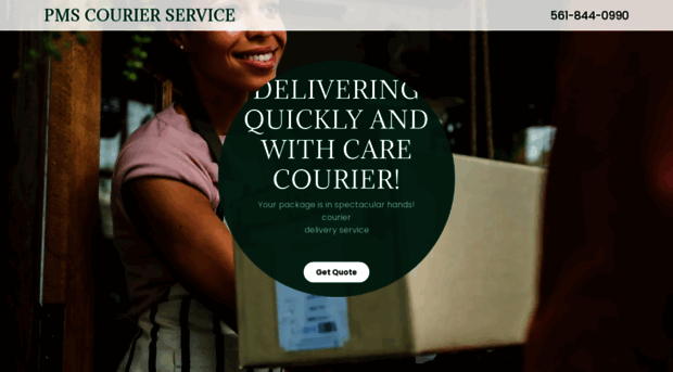 pmscourierservice.com