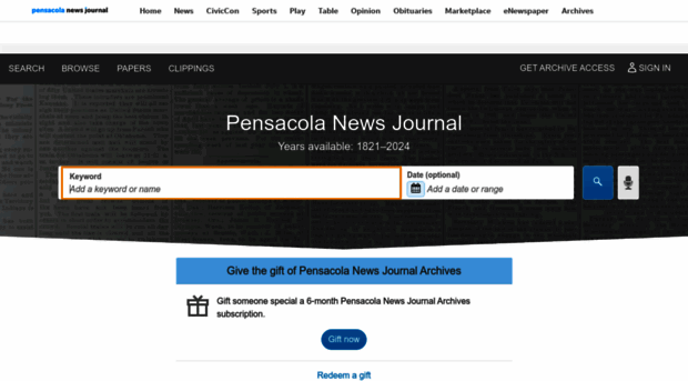 pnj.newspapers.com